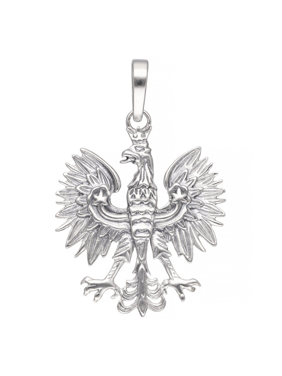 Srebrna zawieszka z Orzełkiem