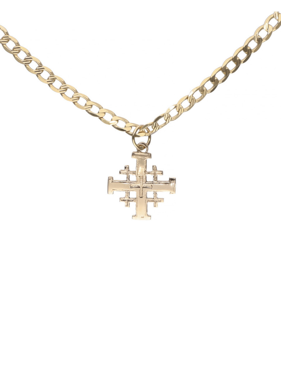 Złoty krzyż Jerusalem