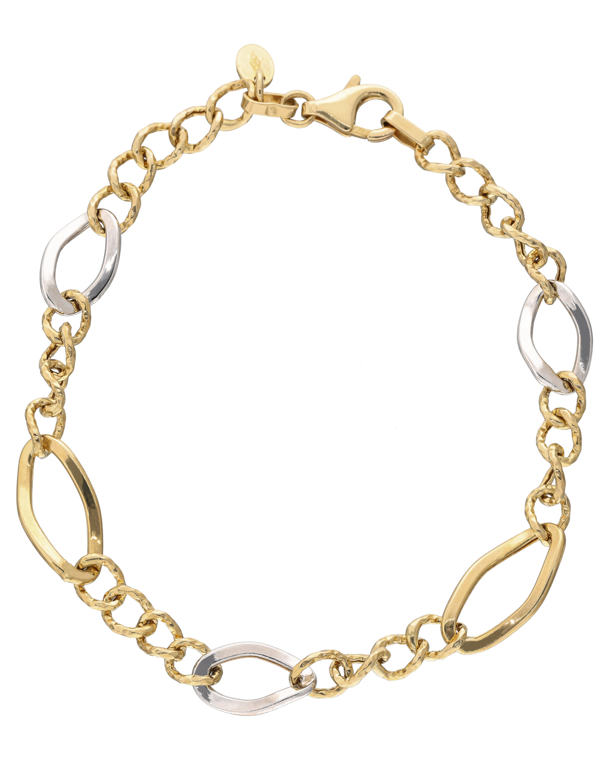 Dwukolorowa bransoletka ze złota – elegancki dodatek dla niej | Sprawdź ofertę JubilerDukat.pl