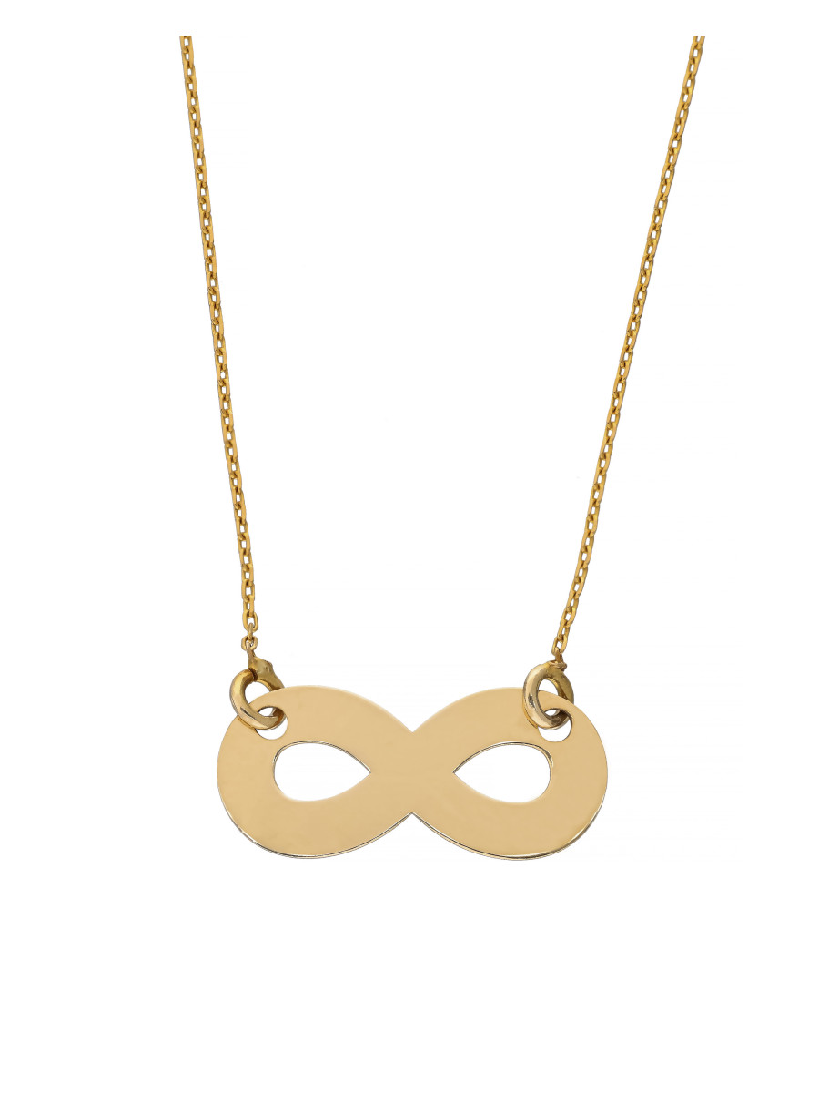 Naszyjnik nieskończoność ze złota – ponadczasowa...