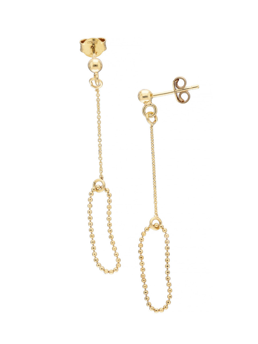 Kolczyki ze złota – geometryczna forma i kobiecy szyk |...